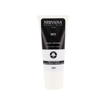 Men's Triple Action Facial Cleanser - Nirvana Natural Bliss Luxury Skincare