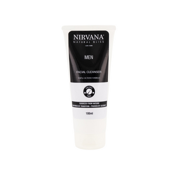 Men's Triple Action Facial Cleanser - Nirvana Natural Bliss Luxury Skincare