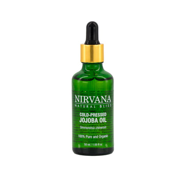 Pure Cold Pressed Jojoba Oil - Nirvana Natural Bliss Luxury Skincare