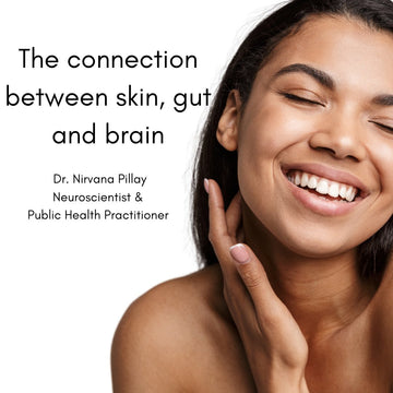 What is the connection between the skin, gut and brain? - Nirvana Natural Bliss Luxury Skincare                                                                                                                                                          