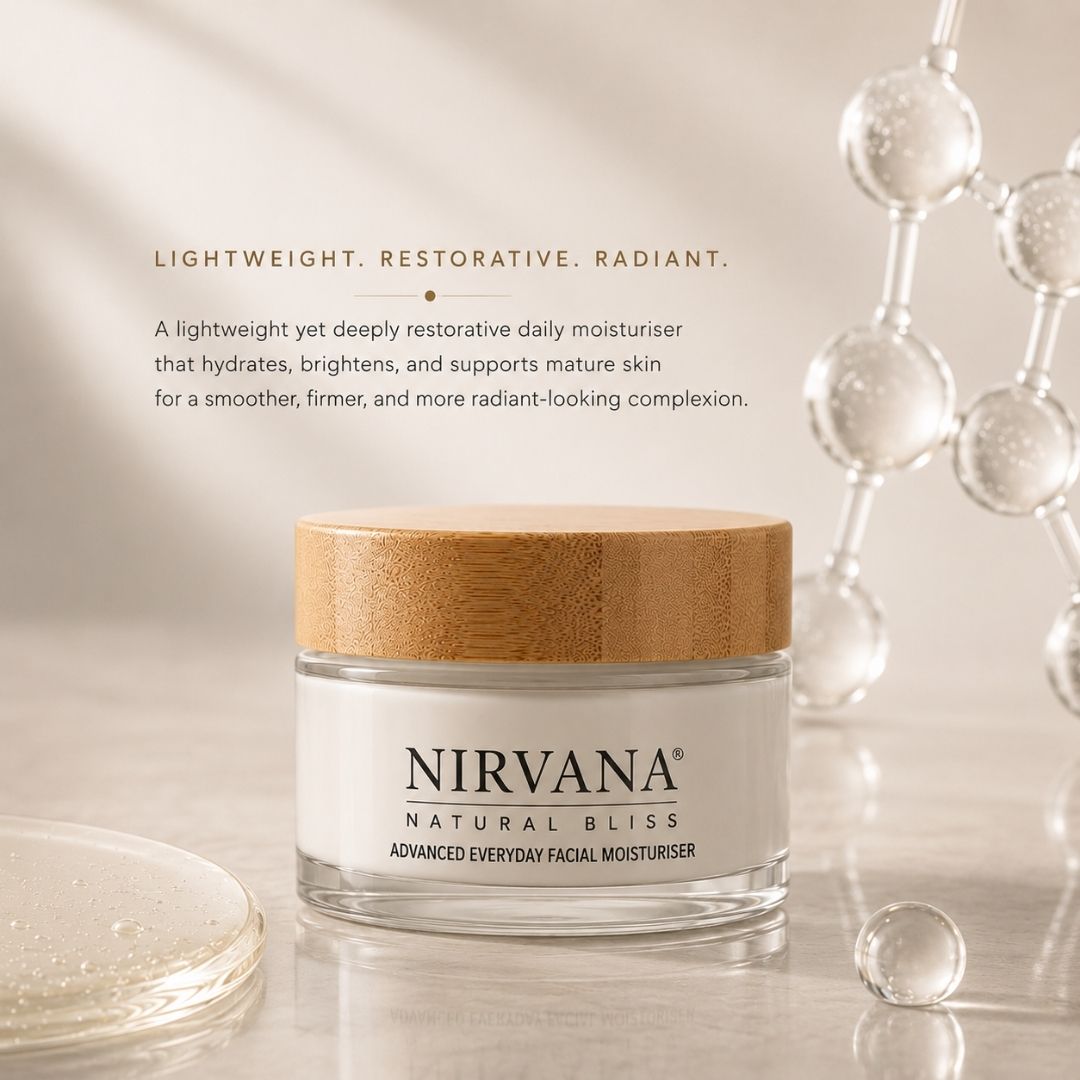 Advanced Everyday Anti - Ageing Facial Moisturiser - Nirvana Natural Bliss Luxury Skincare