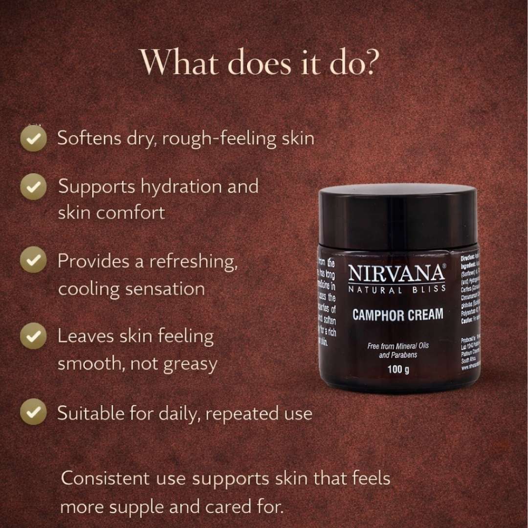 Camphor Cream - Nirvana Natural Bliss Luxury Skincare