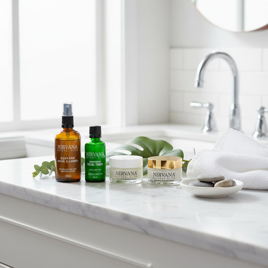 Brightening & Uneven Tone System – Kojic Acid & Turmeric for Dark Marks, Hyperpigmentation & Radiance | Nirvana Natural Bliss