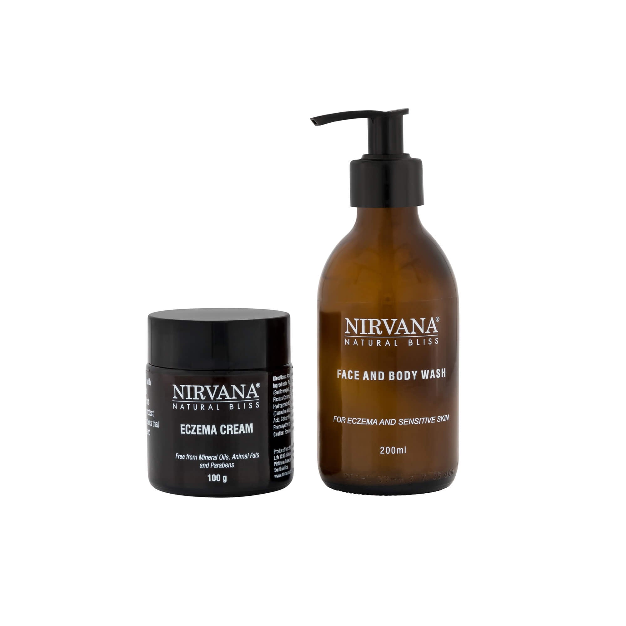 Eczema Relief System | Complete Natural Care for Sensitive Skin | Nirvana Natural Bliss