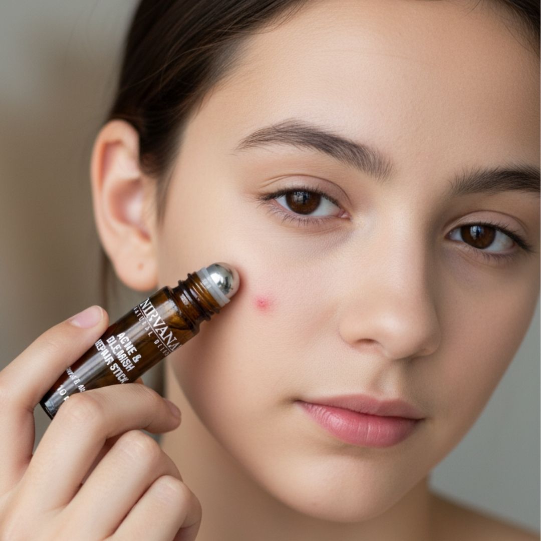 Fast - Acting Acne Blemish & Repair Stick – Tea Tree & Aloe Spot Treatment | Nirvana Natural Bliss - Nirvana Natural Bliss Luxury Skincare