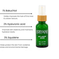 Anti - Ageing Serum with Bakuchiol, Hyaluronic Acid & Squalene – Retinol Alternative for Fine Lines, Wrinkles & Uneven Skin Tone – Firming & Hydrating | Nirvana Natural Bliss - Nirvana Natural Bliss Luxury Skincare