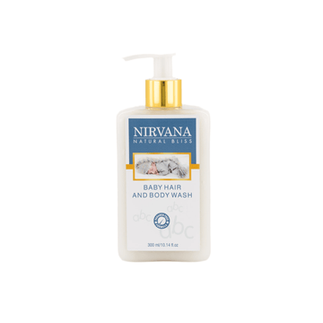 Baby Hair & Body Wash – Gentle, Moisturising & Tear - Free | Nirvana Natural Bliss - Nirvana Natural Bliss Luxury Skincare