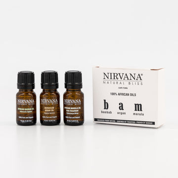 Baobab Argan Marula (BAM) African oils - Nirvana Natural Bliss Luxury Skincare