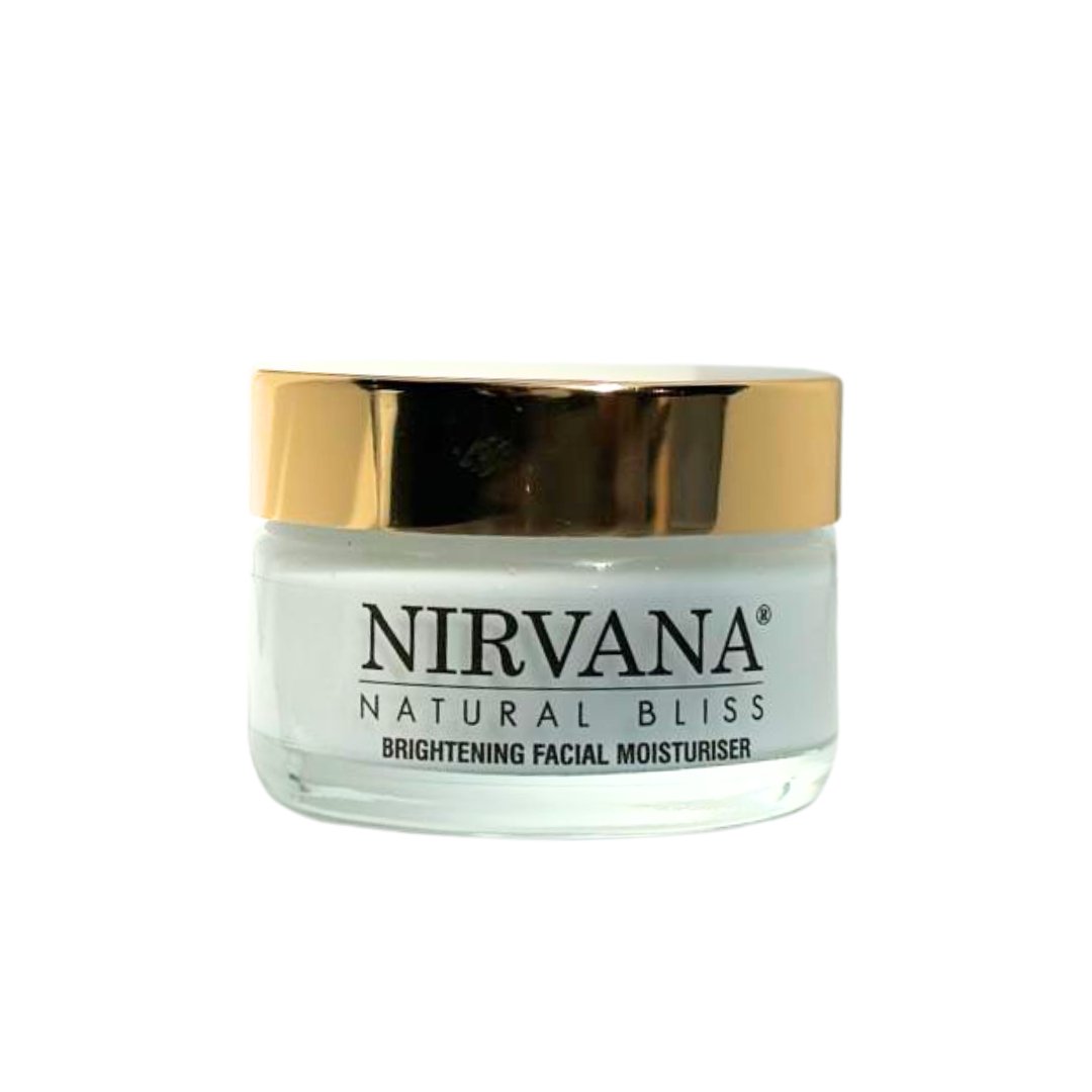 Brightening Facial Moisturiser - Nirvana Natural Bliss Luxury Vegan Skincare & Health Co.