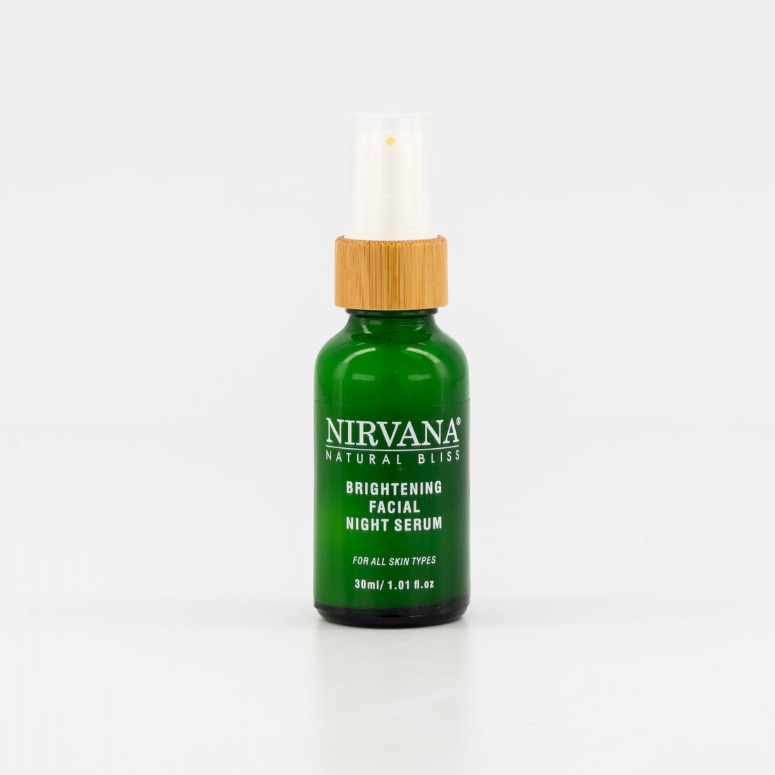 Brightening Facial Night Serum - Nirvana Natural Bliss Luxury Skincare