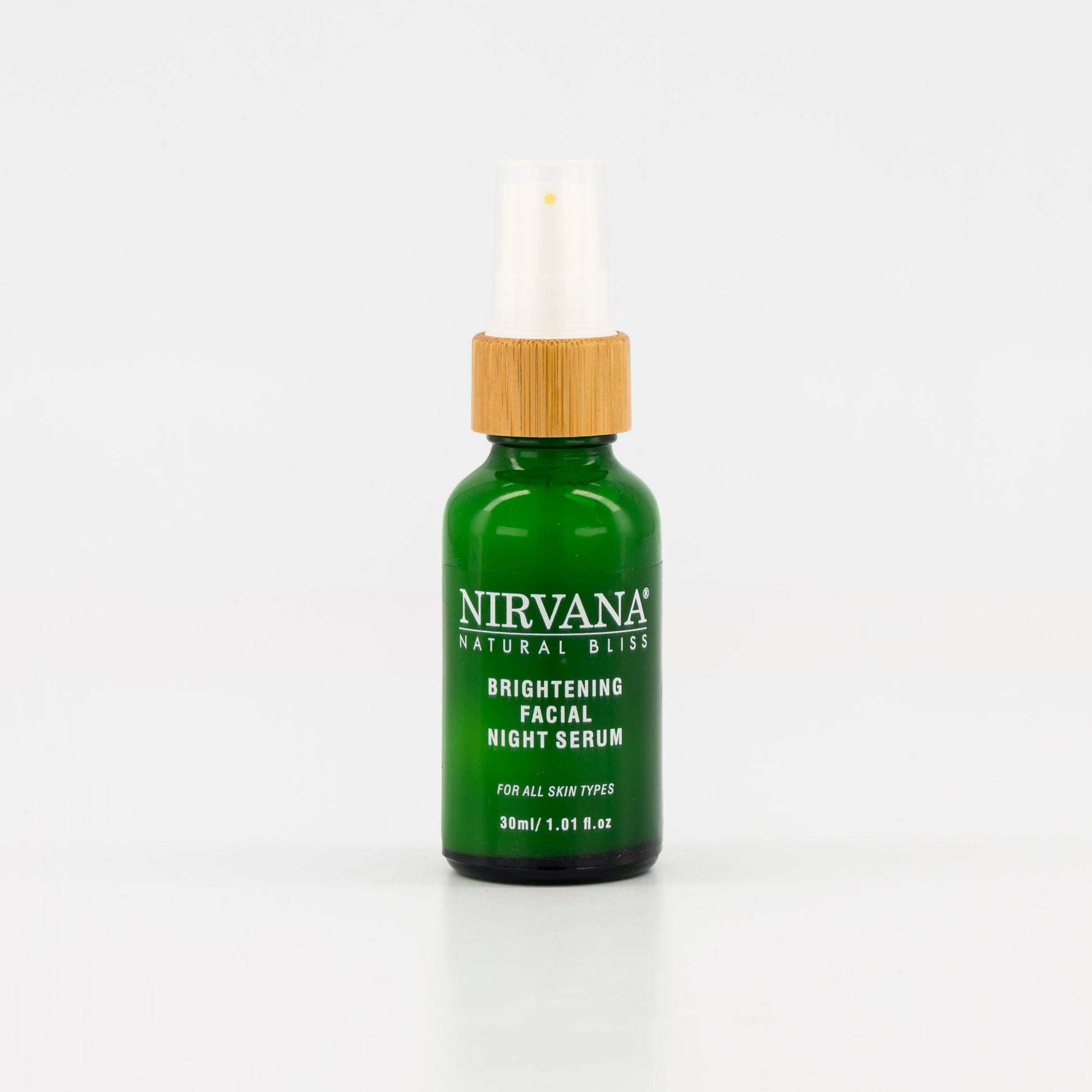 Brightening Facial Night Serum - Nirvana Natural Bliss Luxury Skincare