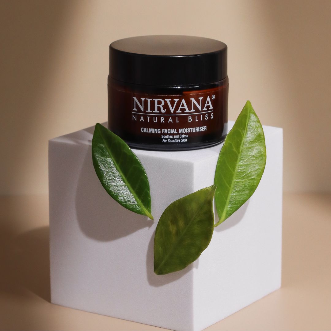 Calming Facial Moisturiser - Nirvana Natural Bliss Luxury Vegan Skincare & Health Co.