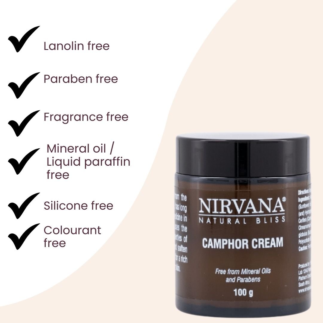 Camphor Cream - Nirvana Natural Bliss Luxury Vegan Skincare & Health Co.