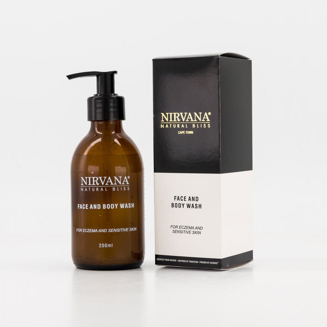 Eczema Face and Body Wash - Nirvana Natural Bliss Luxury Skincare