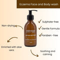 Eczema Face and Body Wash - Nirvana Natural Bliss Luxury Skincare