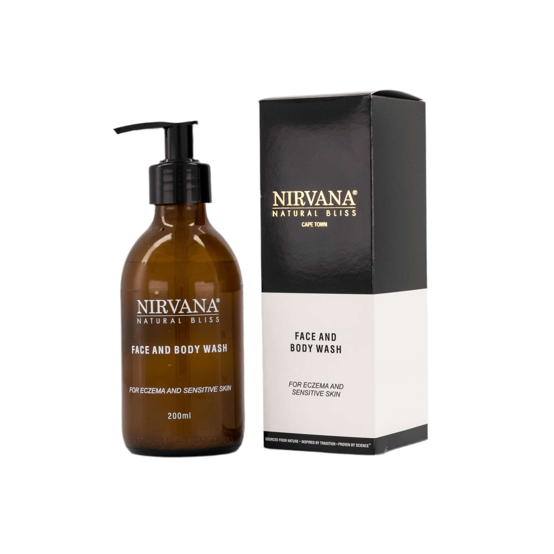 Eczema Face & Body Wash – Gentle & Hydrating for Sensitive Skin | Nirvana Natural Bliss - Nirvana Natural Bliss Luxury Skincare