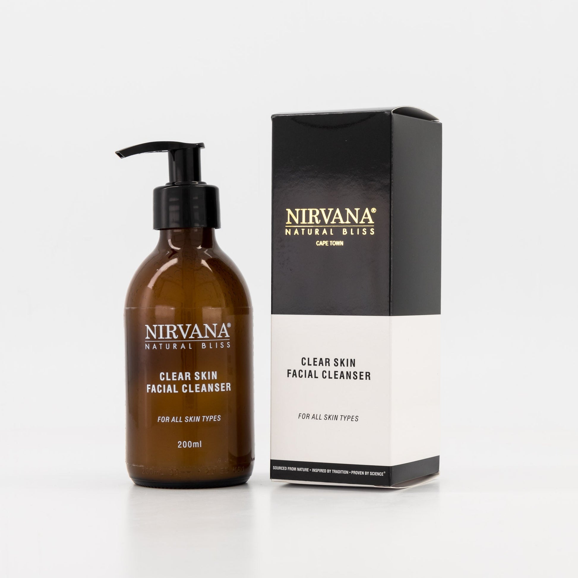 Facial Cleanser for All Skin Types - Nirvana Natural Bliss Luxury Skincare