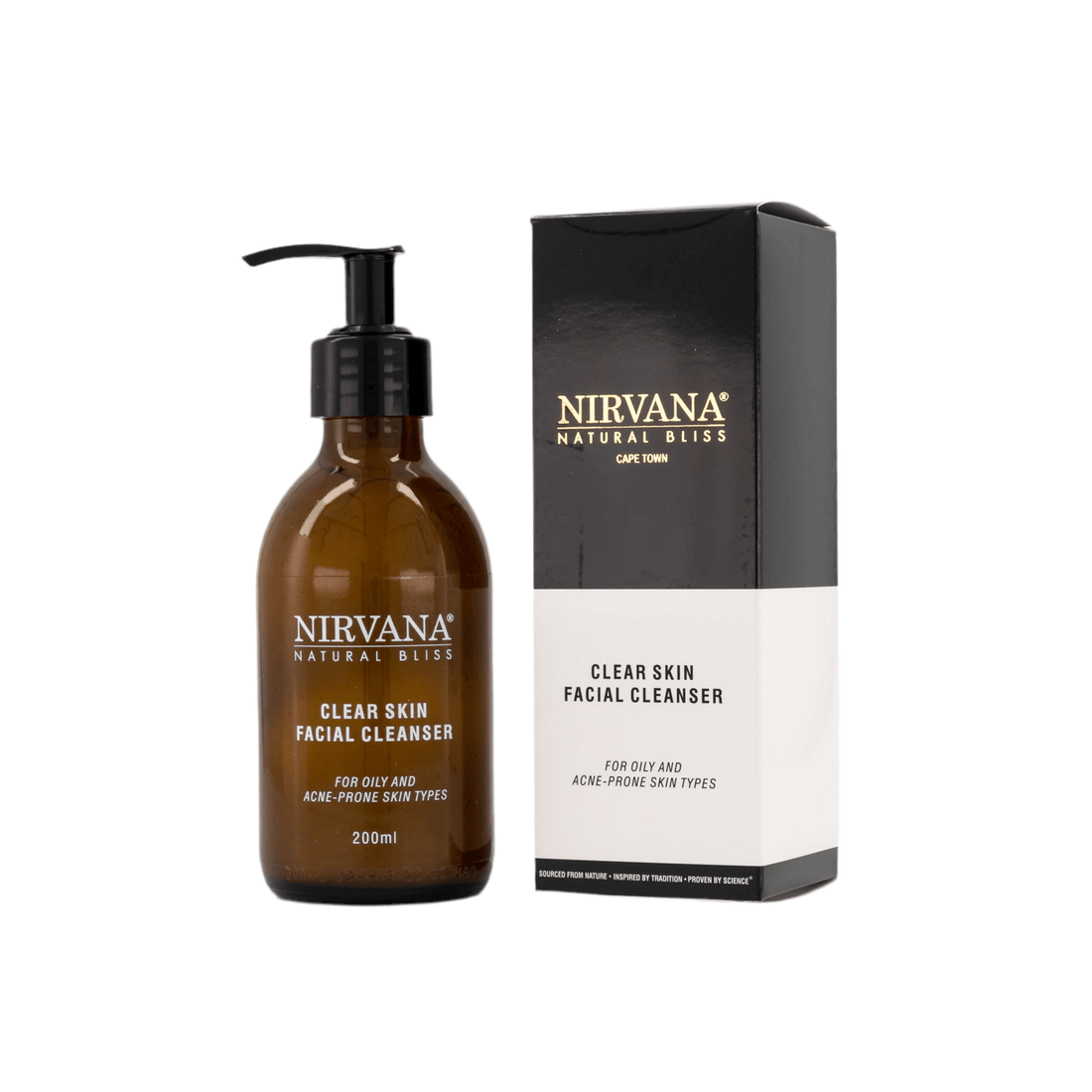 Facial Cleanser : Oily and Acne - Prone Skin - Nirvana Natural Bliss Luxury Skincare