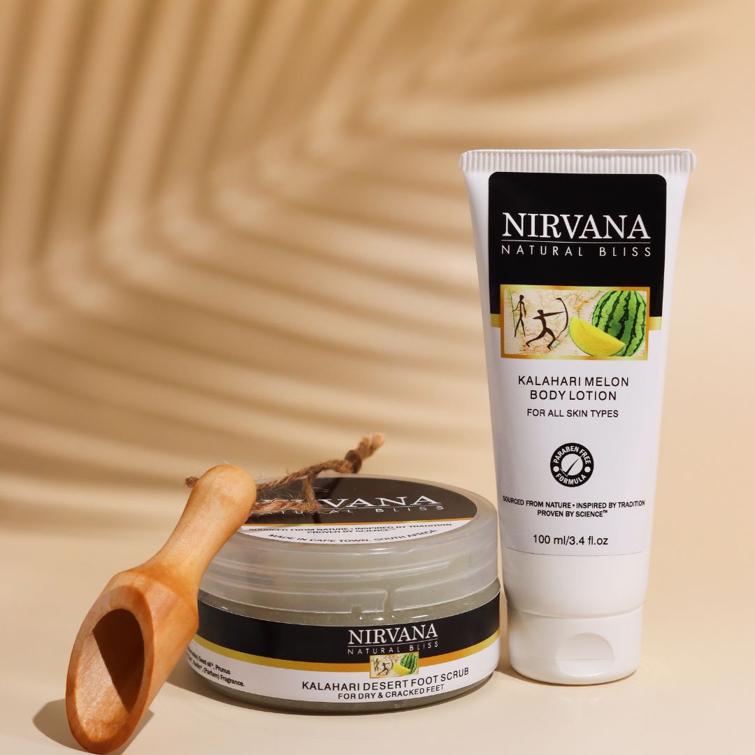 Kalahari Desert Home Spa Pamper Set - Nirvana Natural Bliss Luxury Skincare