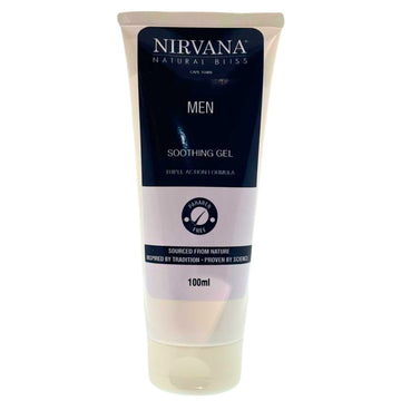 Men's Triple Action Soothing Gel - Nirvana Natural Bliss Luxury Vegan Skincare & Health Co.