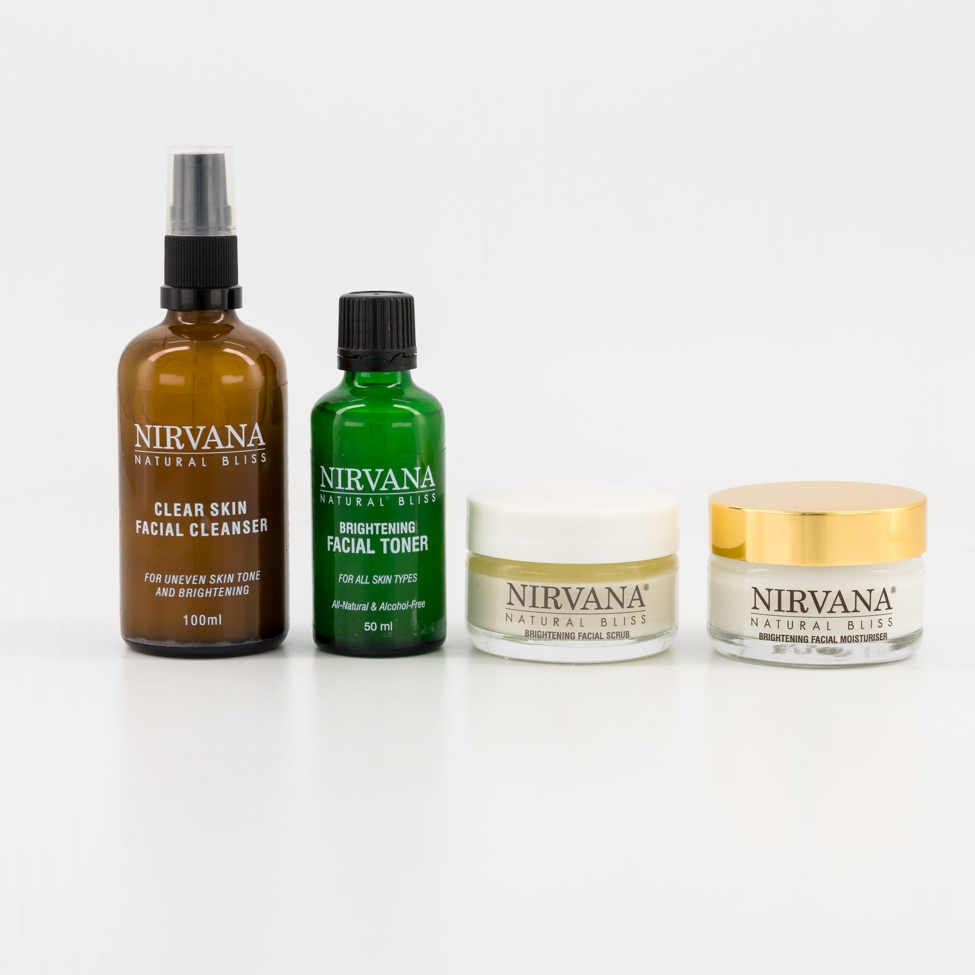 Nirvana Natural Bliss Brightening Set - Nirvana Natural Bliss Luxury Skincare