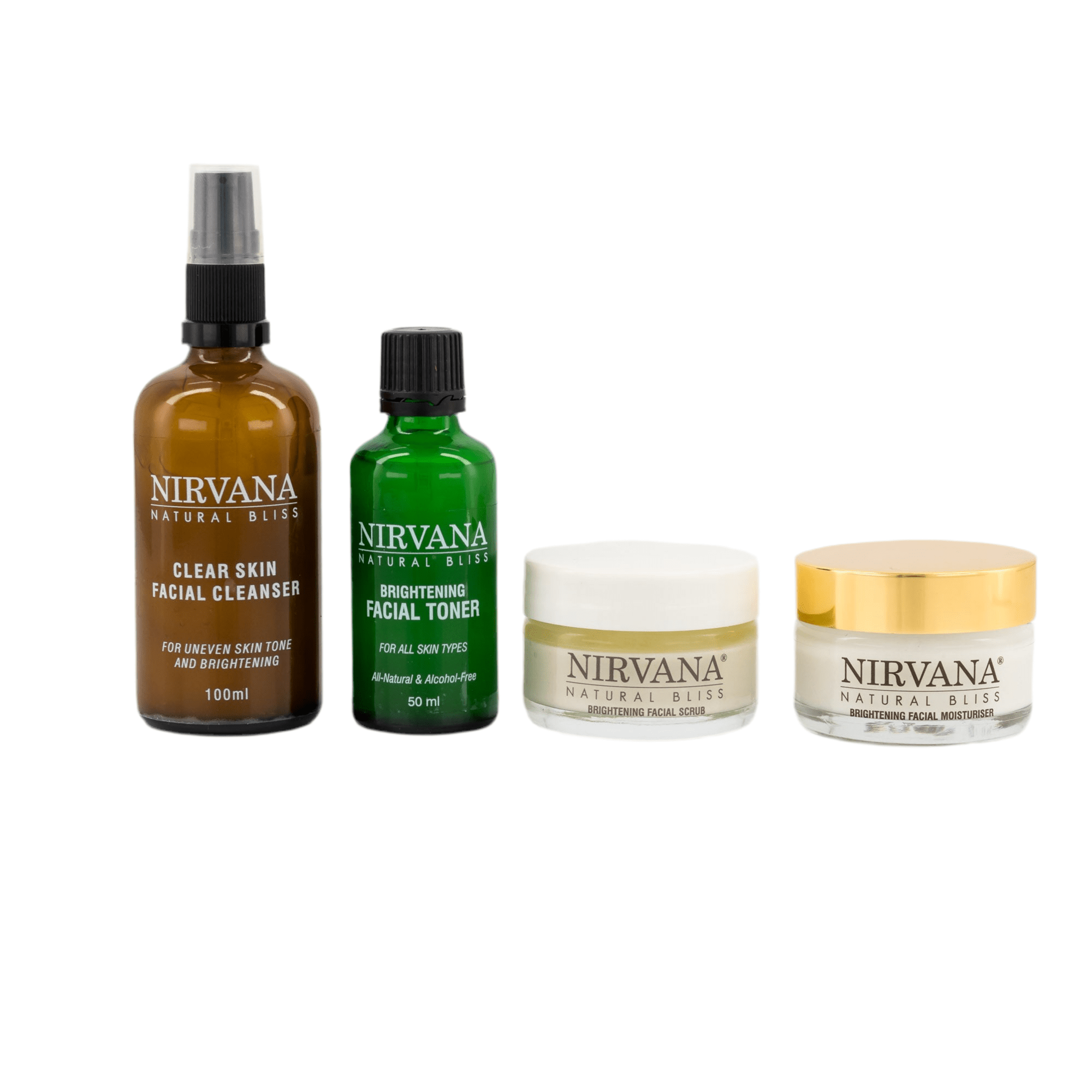 Nirvana Natural Bliss Brightening Set - Nirvana Natural Bliss Luxury Skincare