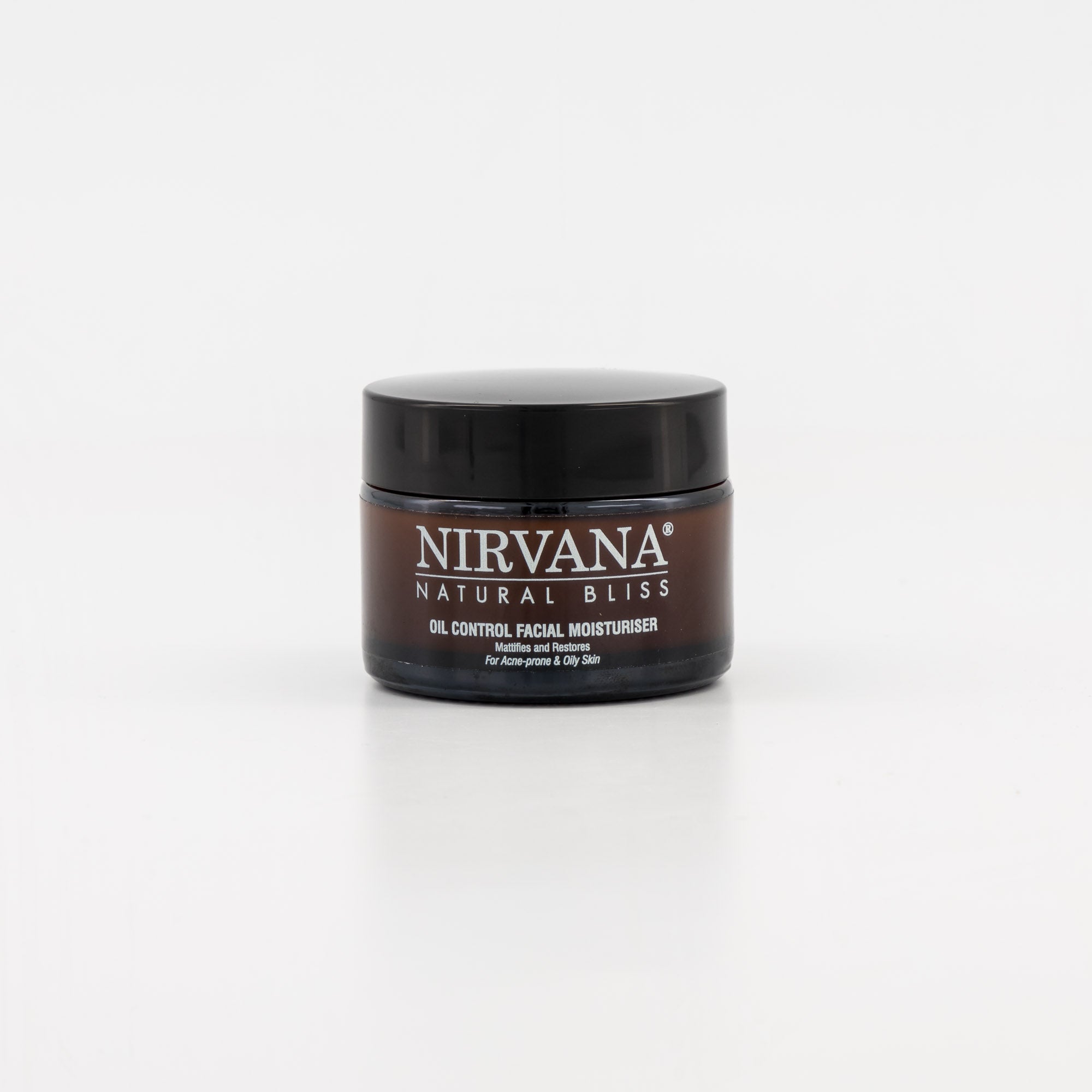 Oil Control Facial moisturiser - Nirvana Natural Bliss Luxury Skincare