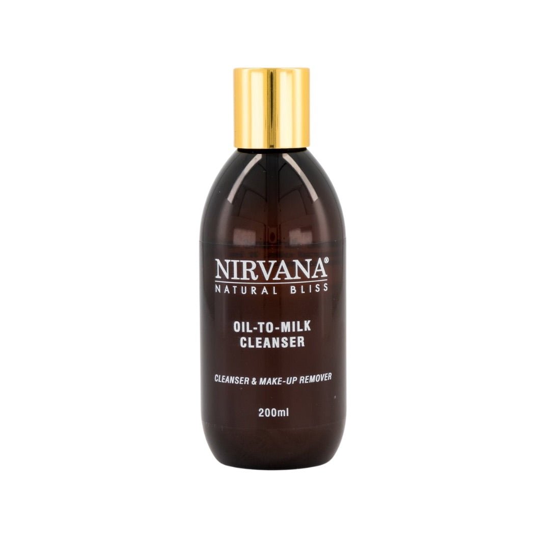 Oil - to - Milk Cleanser – Hydrating & Gentle Makeup Removal | Nirvana Natural Bliss - Nirvana Natural Bliss Luxury Skincare