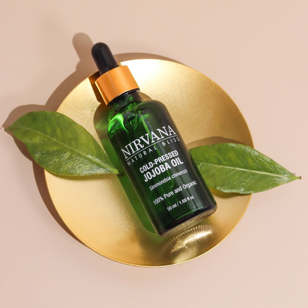 Pure Cold Pressed Jojoba Oil - Nirvana Natural Bliss Luxury Skincare