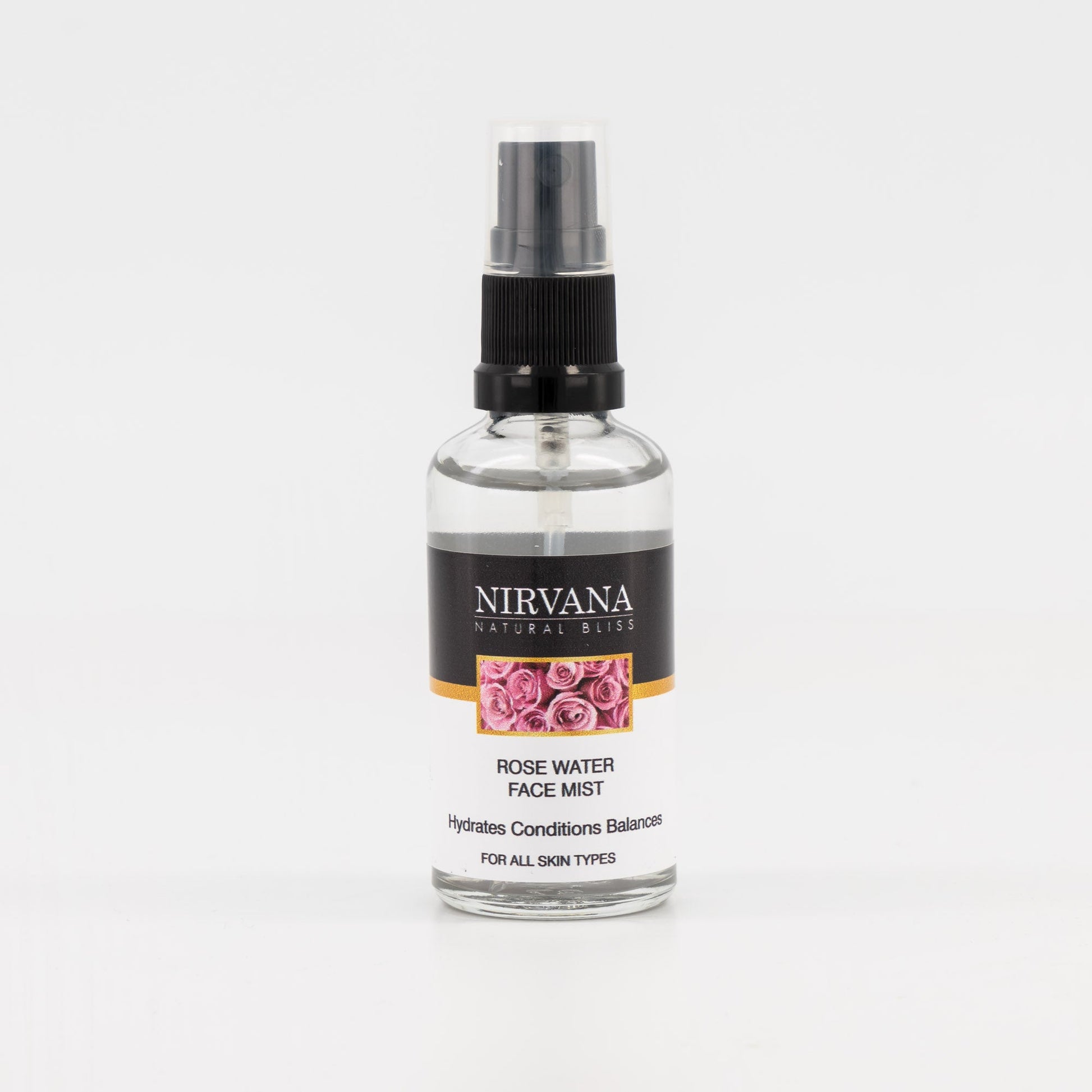 Rosewater Facial Mist - Nirvana Natural Bliss Luxury Skincare