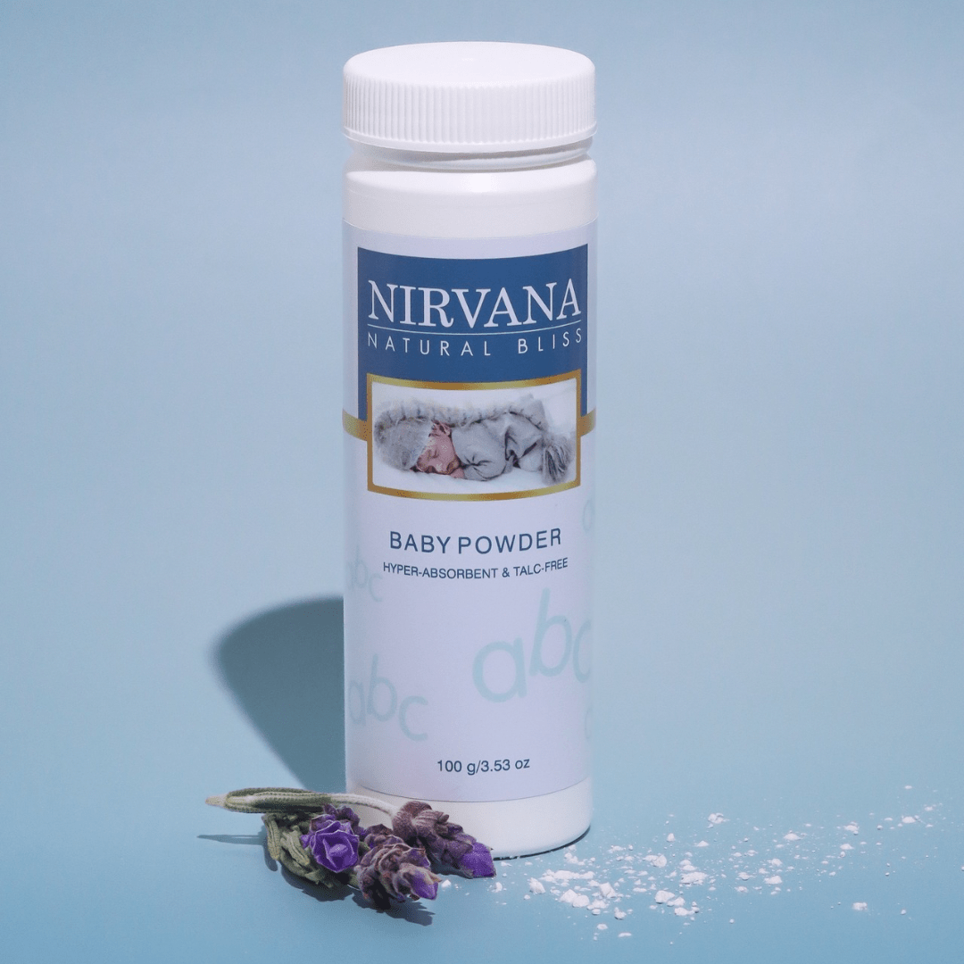 Talc - free Baby Powder - Nirvana Natural Bliss Luxury Skincare