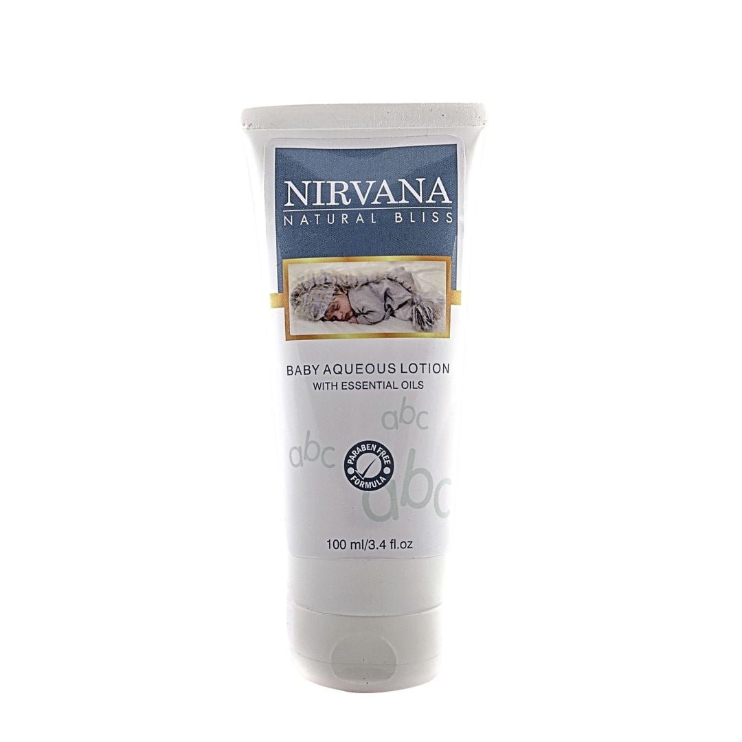 Baby Aqueous Body Lotion - Nirvana Natural Bliss Luxury Vegan Skincare & Health Co.