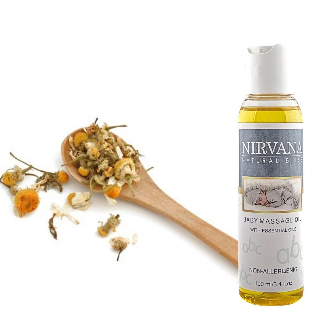 Baby Massage Oil - Nirvana Natural Bliss Luxury Vegan Skincare & Health Co.