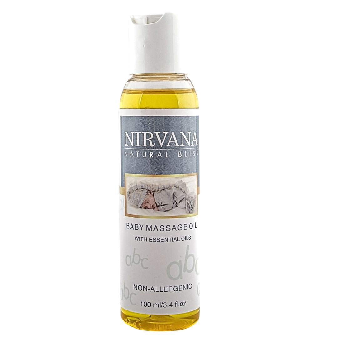 Baby Massage Oil - Nirvana Natural Bliss Luxury Vegan Skincare & Health Co.