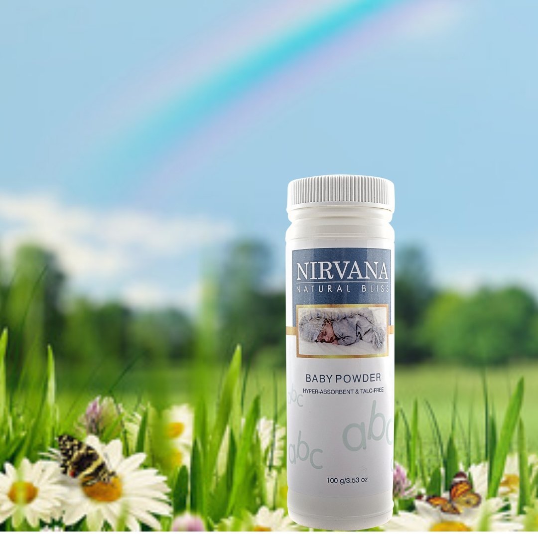 Baby Powder - Nirvana Natural Bliss Luxury Vegan Skincare & Health Co.