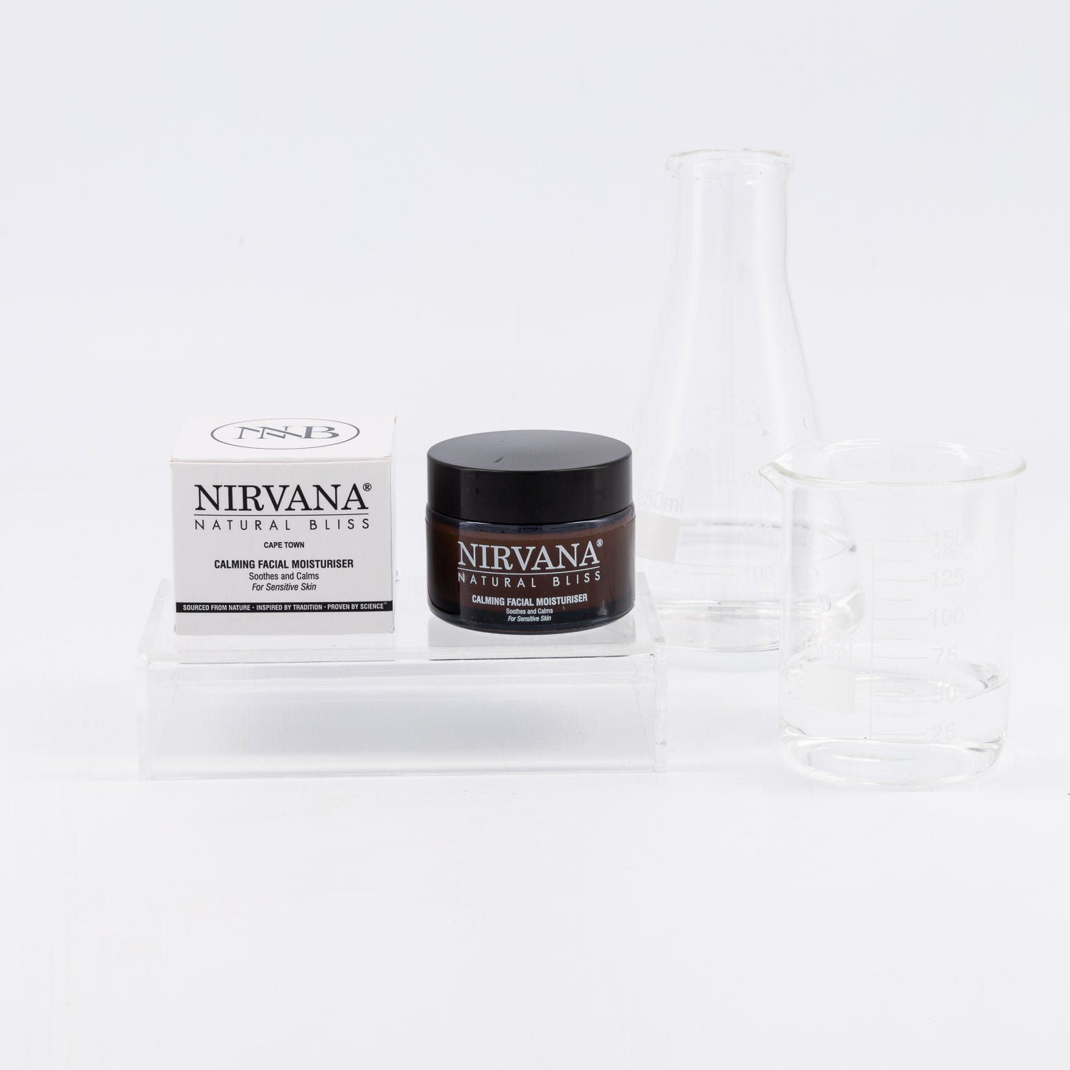 Calming Facial Moisturiser - Nirvana Natural Bliss Luxury Vegan Skincare & Health Co.