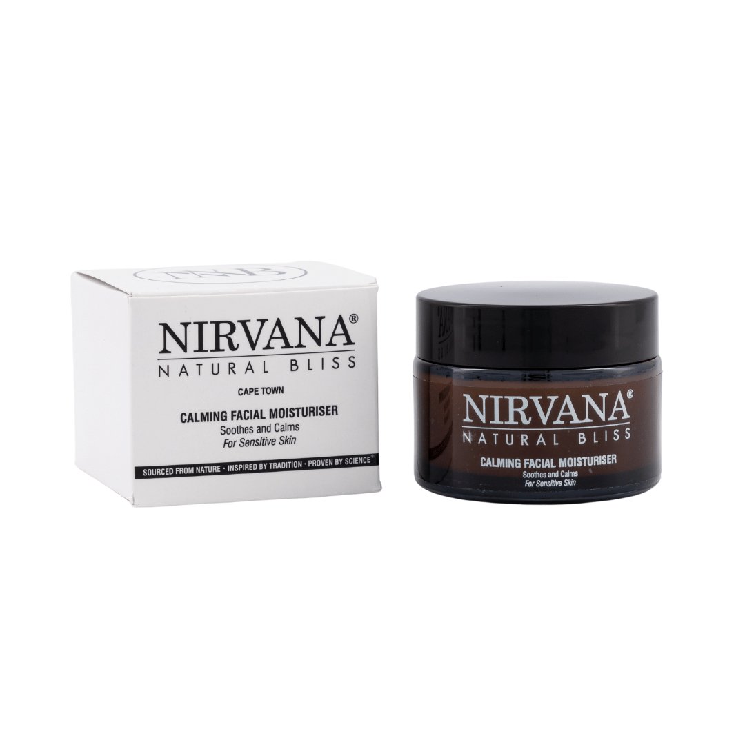 Calming Facial Moisturiser - Nirvana Natural Bliss Luxury Vegan Skincare & Health Co.