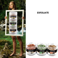 Exotic Trio of Tea Scrubs - Nirvana Natural Bliss Luxury Vegan Skincare & Health Co.