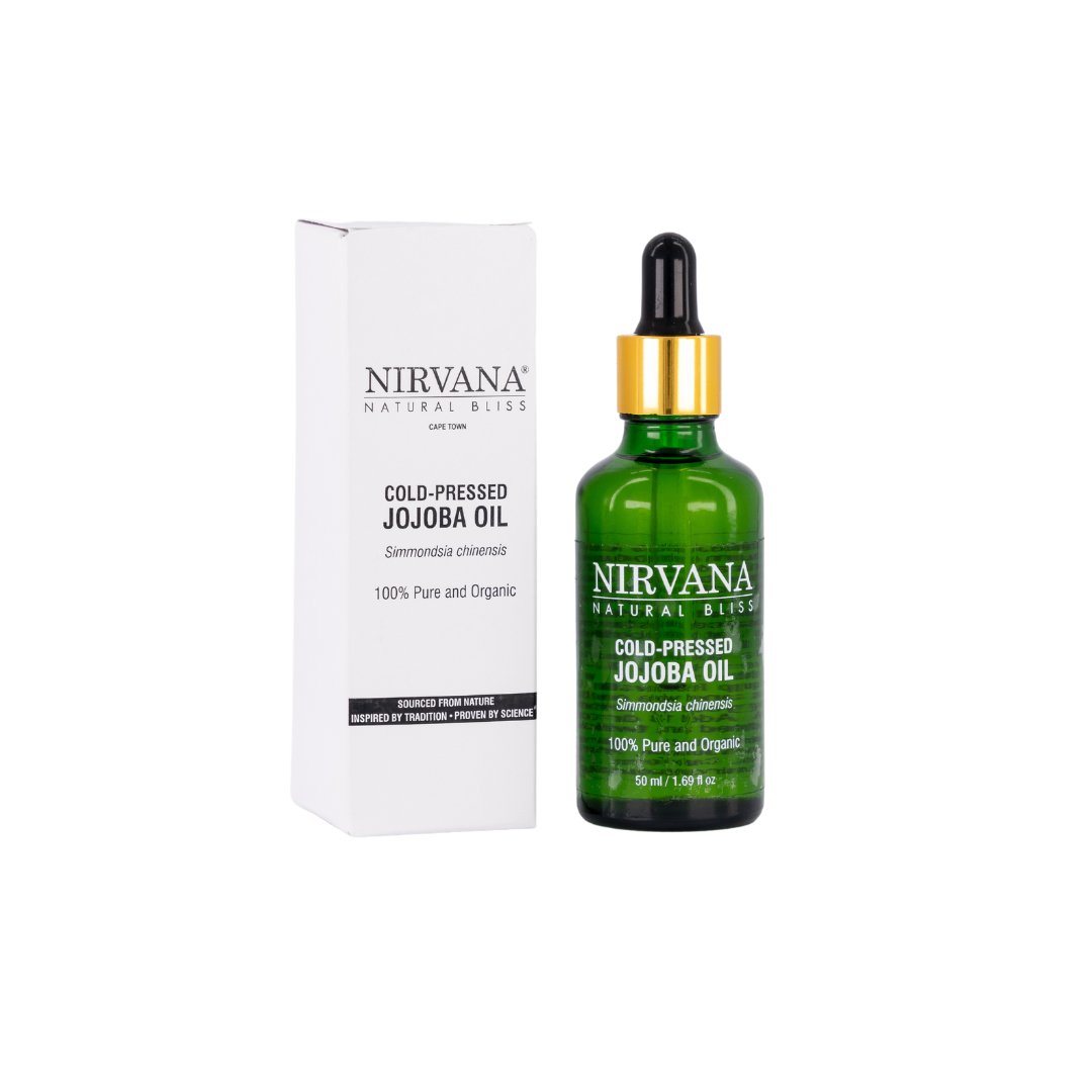 Pure Cold Pressed Jojoba Oil - Nirvana Natural Bliss Luxury Vegan Skincare & Health Co.